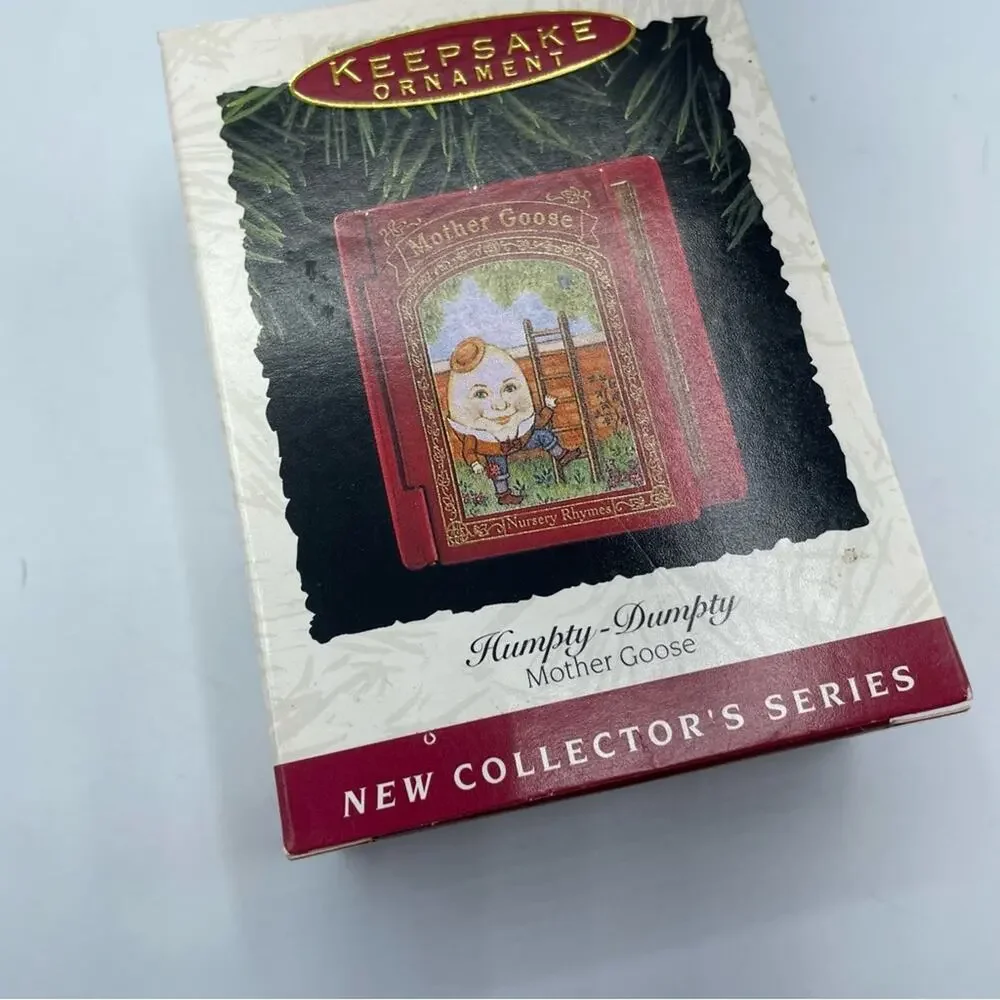 Vintage Hallmark Keepsake Ornaments Humpty Dumpty Nursery Rhymes Christmas